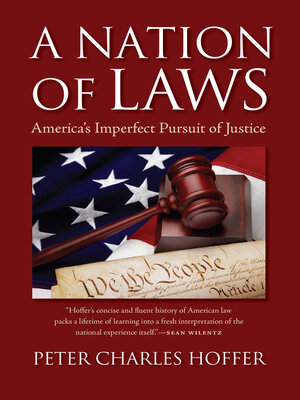 cover image of A Nation of Laws